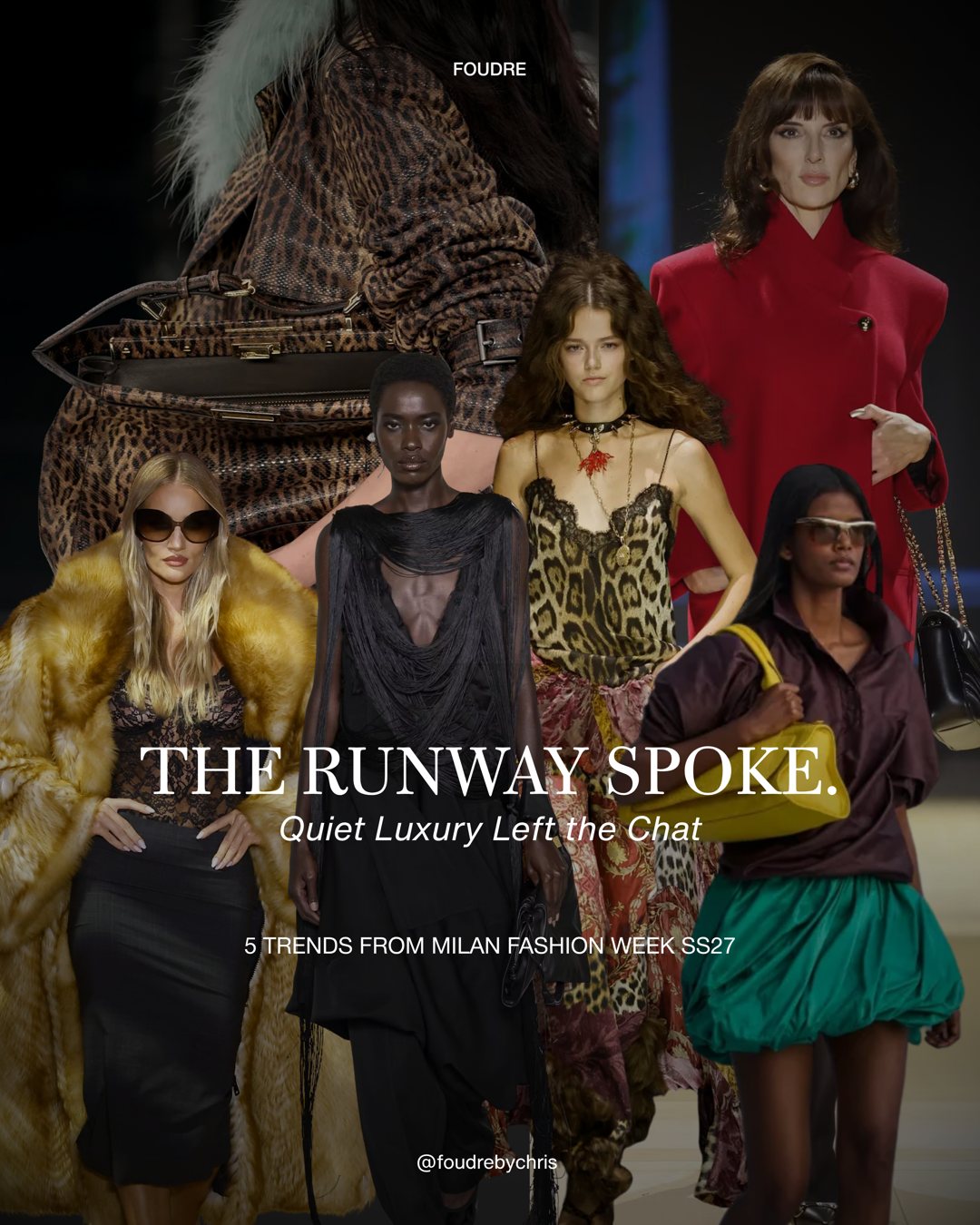 Foudre carousel slide 1: The runway spoke