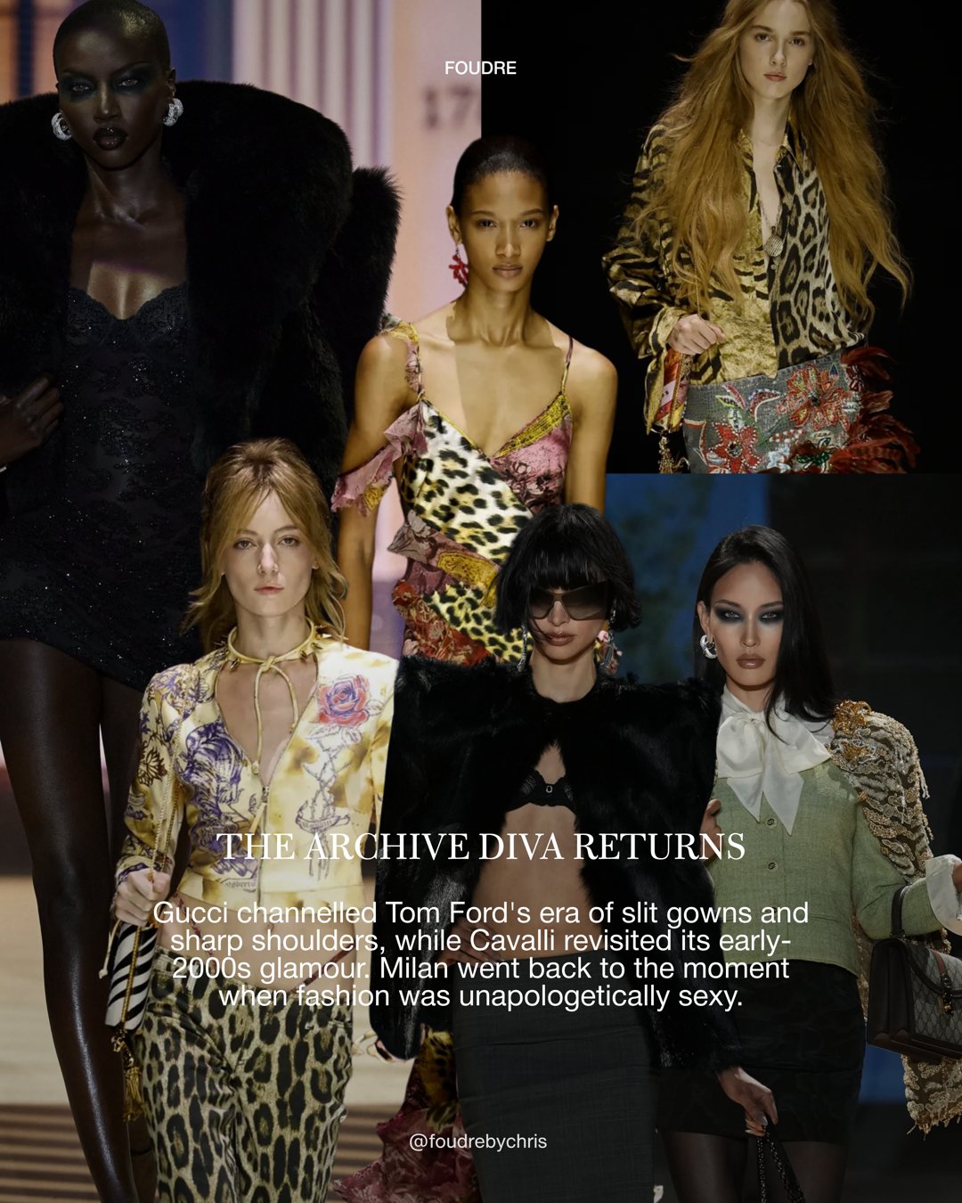 Foudre carousel slide 4: The archive diva returns