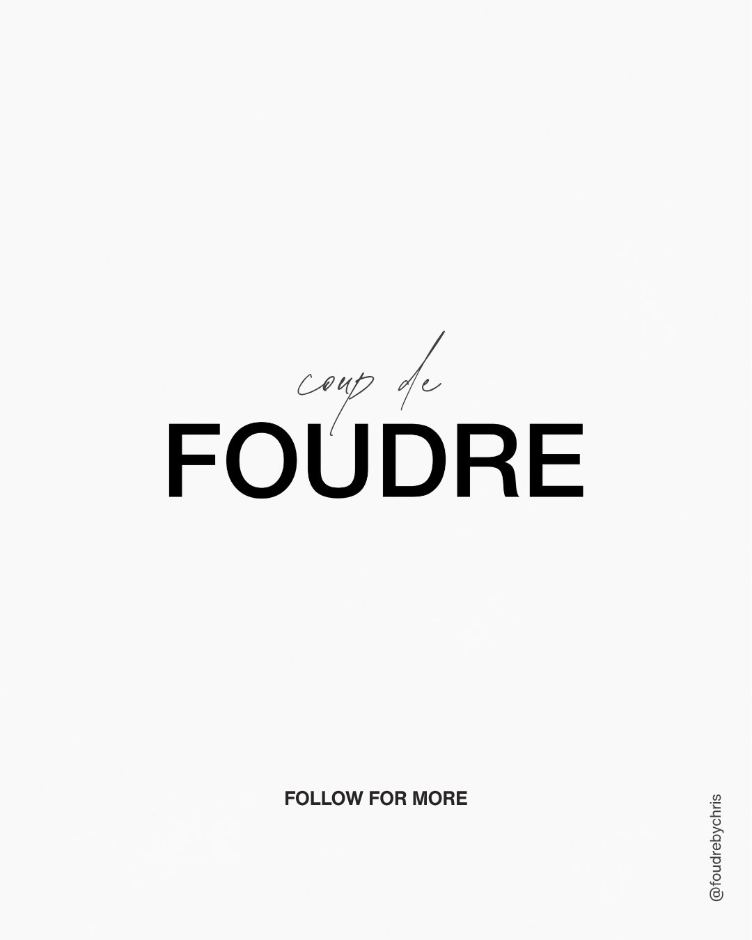 Coup de foudre